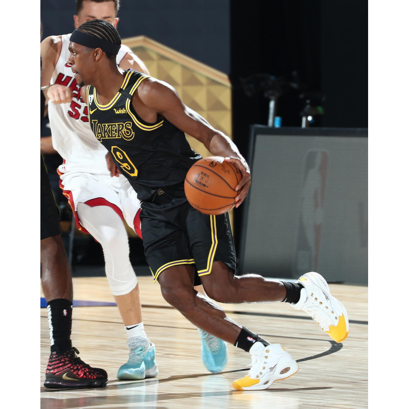 Which basketball players wear Reebok Question Mid