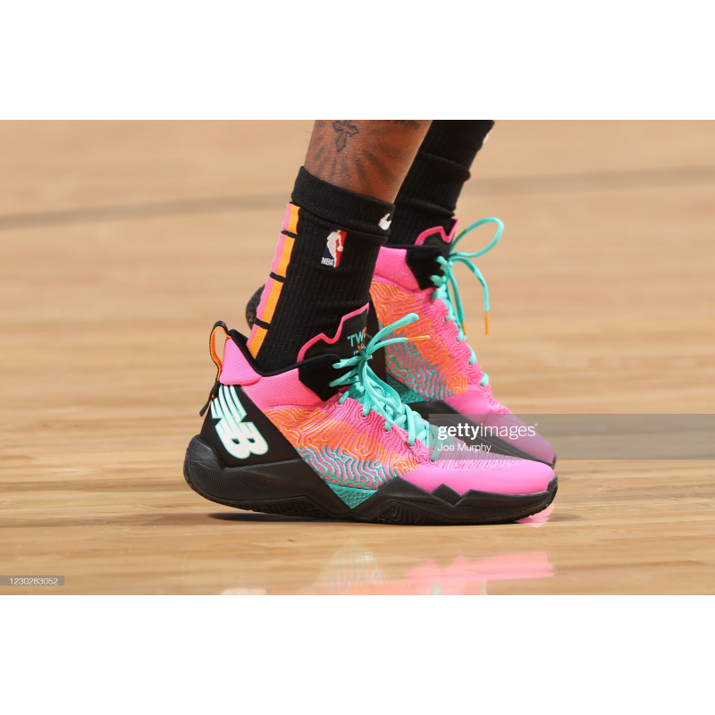 Which basketball players wear New Balance Two WXY