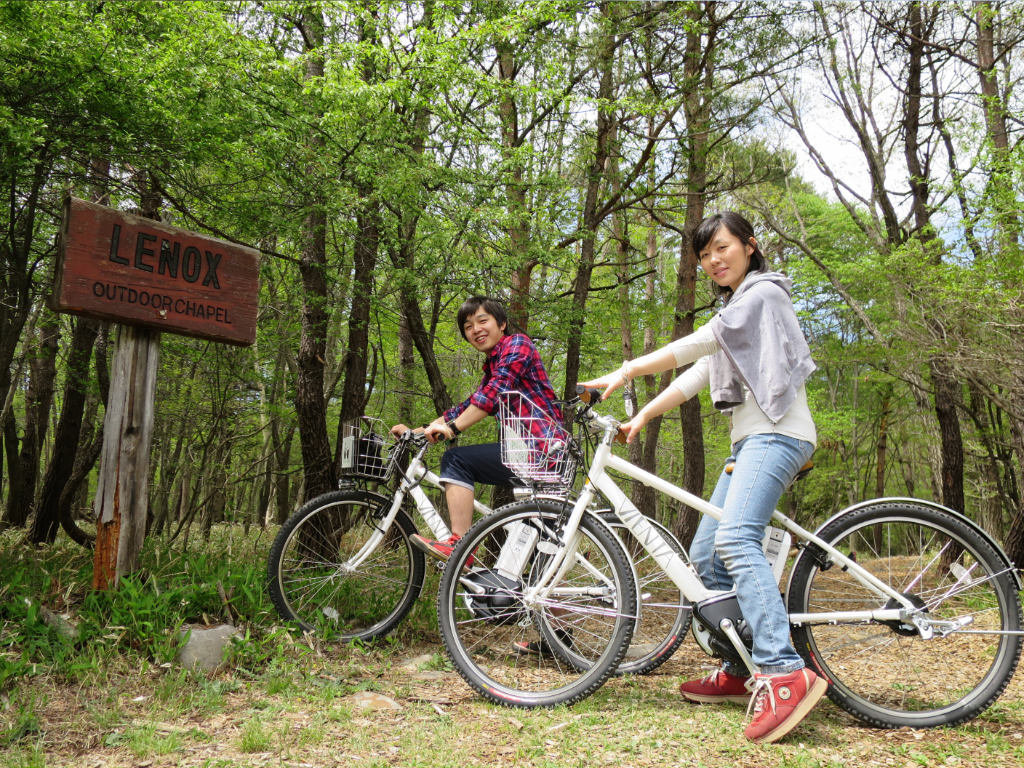 電動アシスト付き自転車で坂道も楽々！ゆったり走って、気軽に寄り道。 NPO法人清里観光振興会