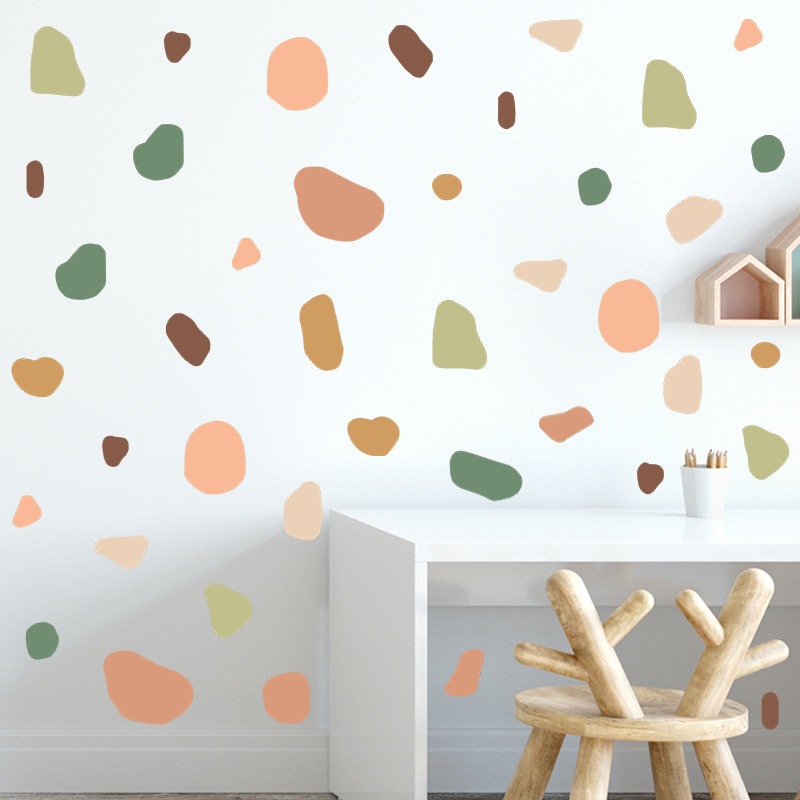 Terrazzo Neutral Wall Decals Kizmo Bedroom Wall Stickers