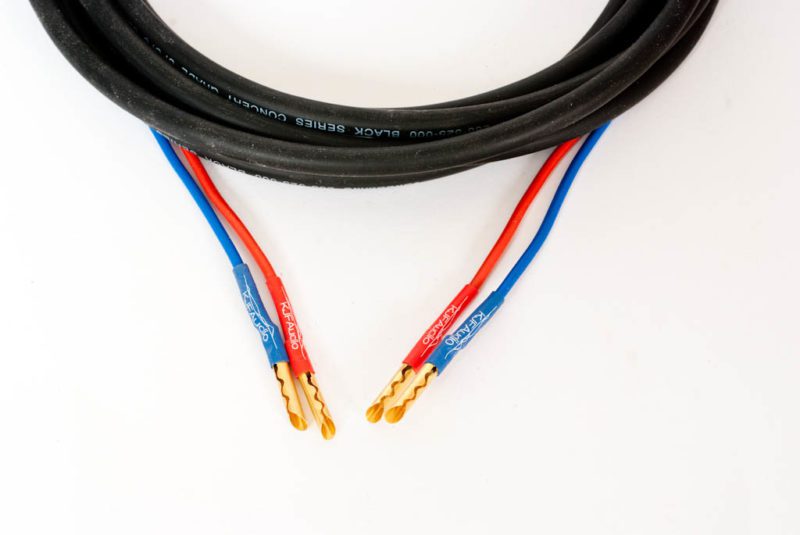 Terminated Vandamme Speaker Cables KJF Audio