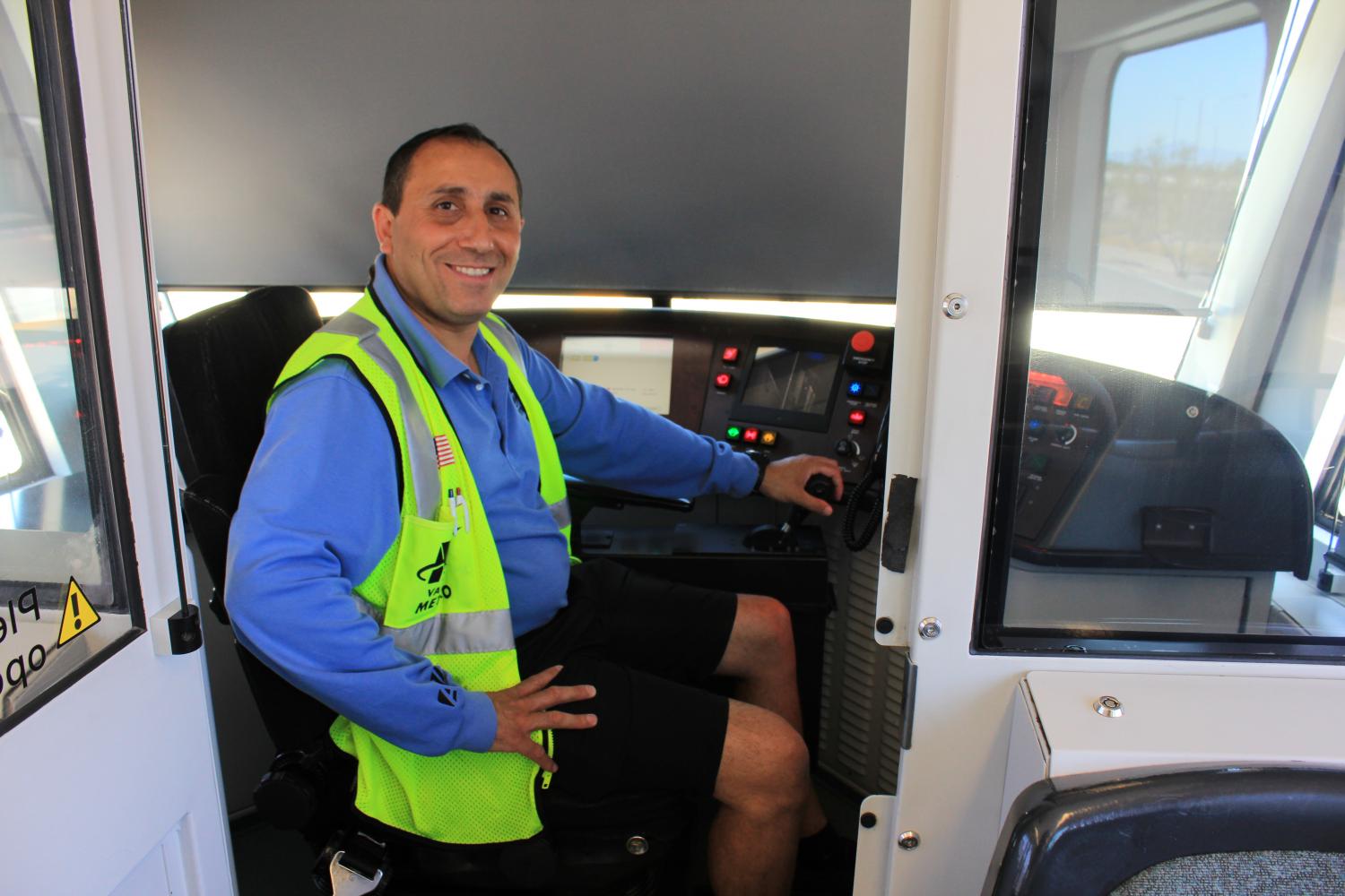 On The Job Light Rail Train Operator KJZZ