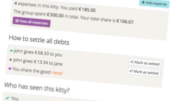 KittySplit Cool Tools