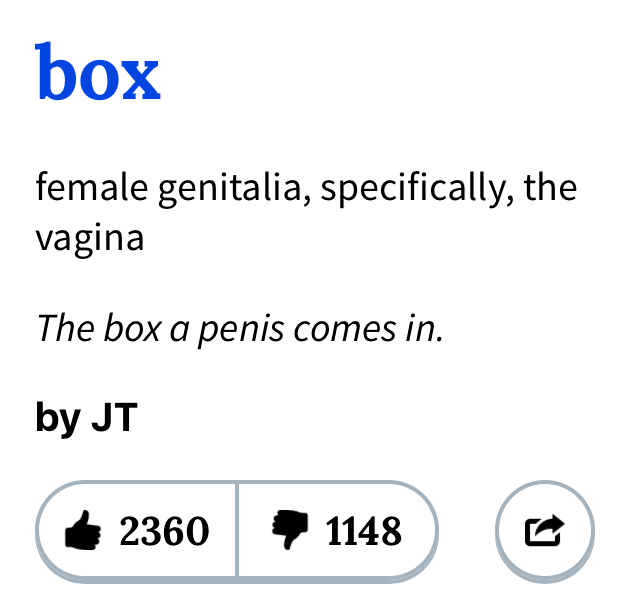 Urban Dictionary They Always Have It