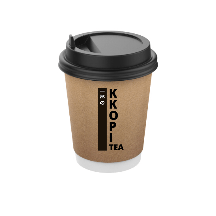 Hot Cups with Lid KKOPI.tea Philippines