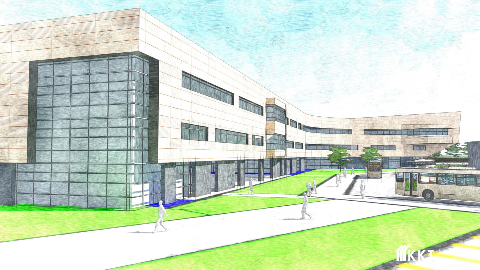 Bixby High School Academic Building KKT Architects