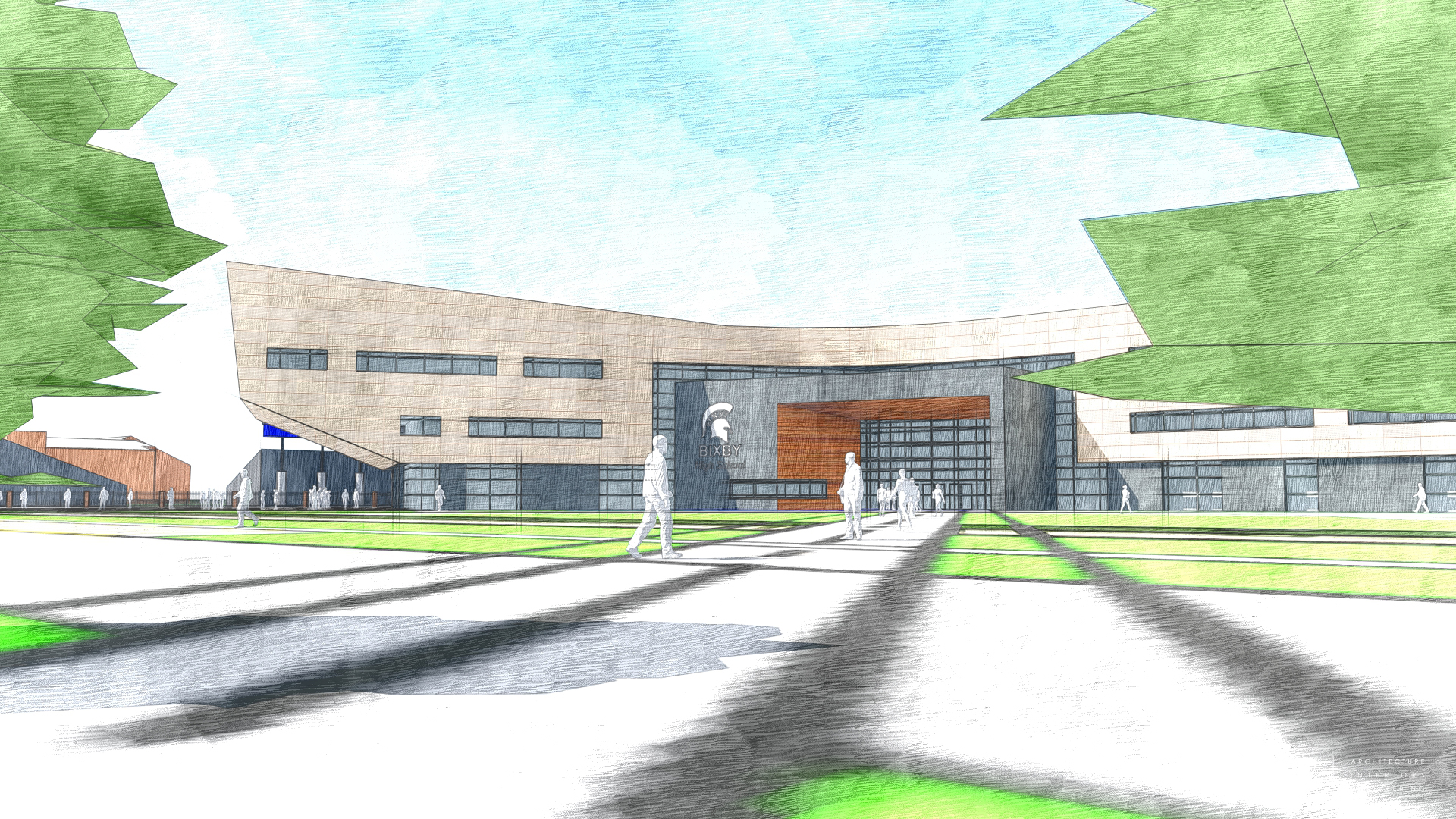 Bixby High School Academic Building KKT Architects