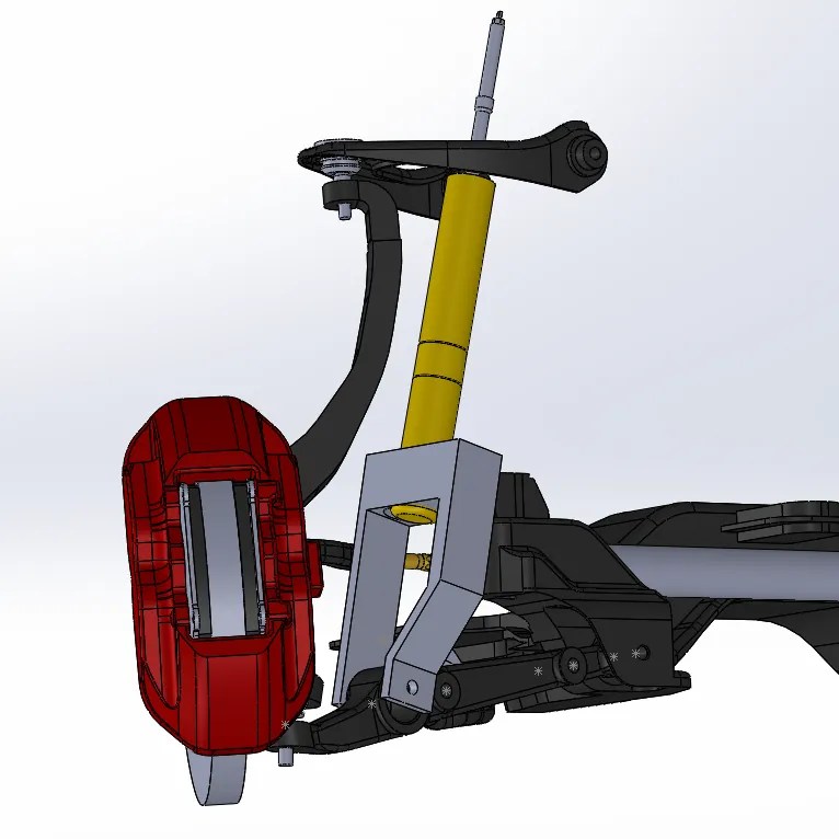 Introduction to front suspension kinematics of a Honda Civic EK