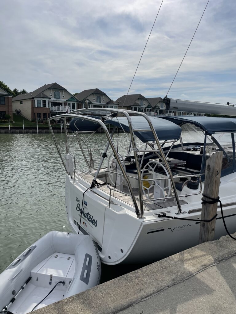 Bavaria 46 Vision Davit Arch