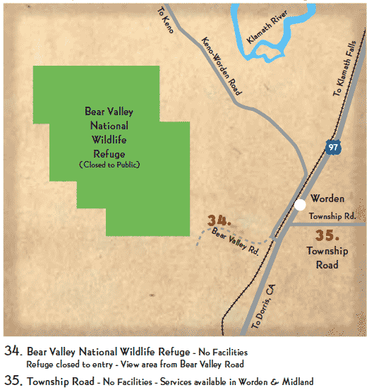 Bear Valley National Wildlife Refuge Klamath Basin Birding Trails