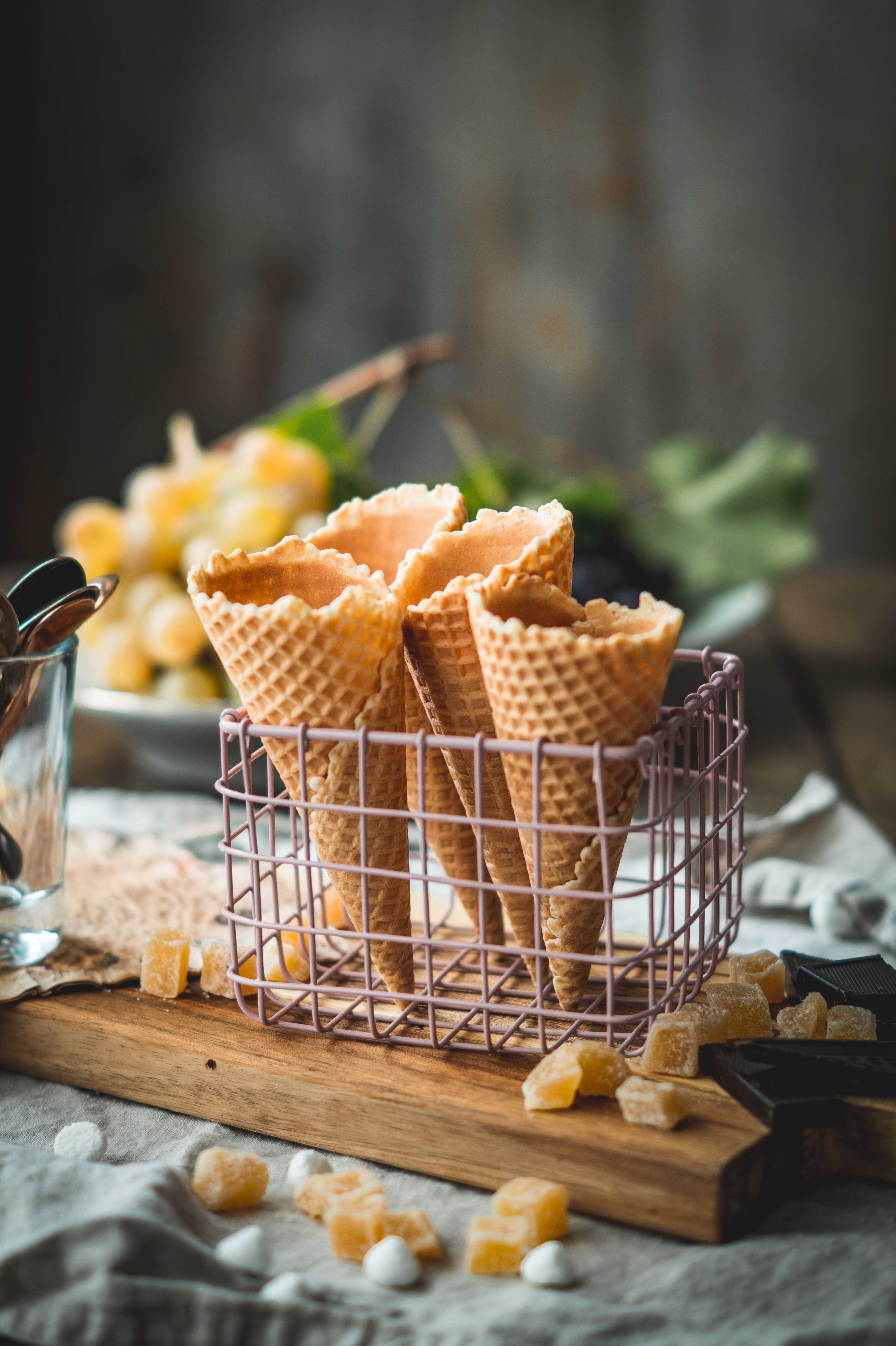 Chocolate Ginger Pine Nut Ice Cream Klara`s Life