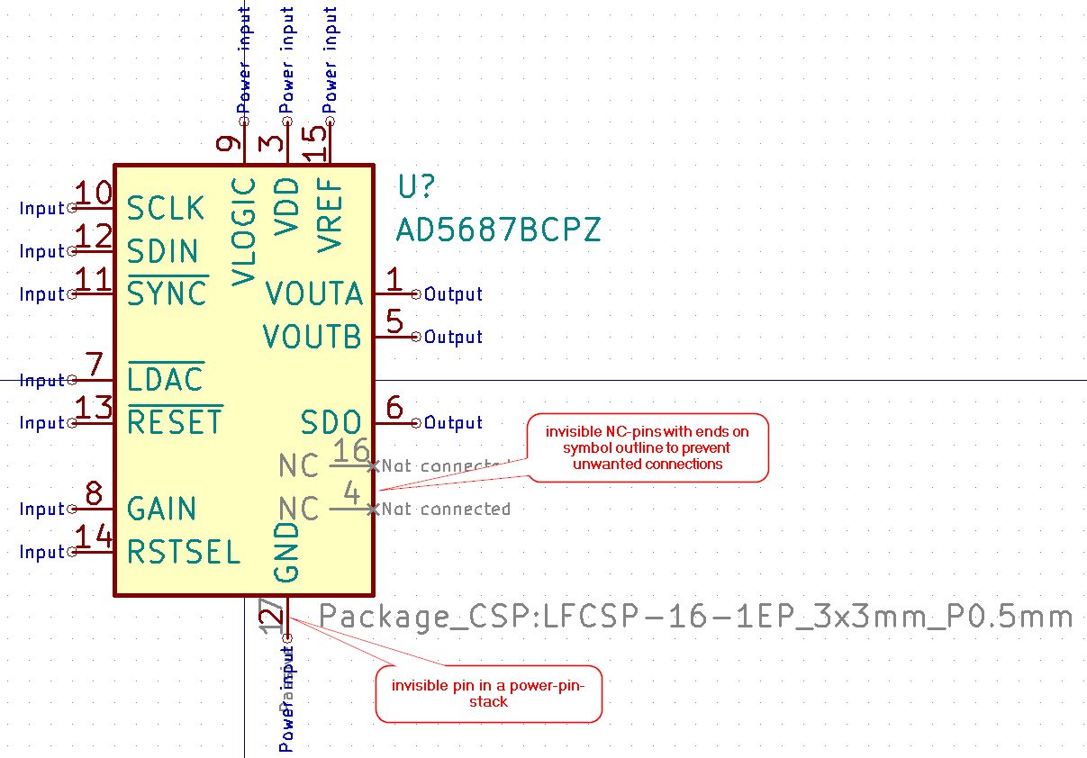 S4.6 Hidden pins Library Conventions KiCad EDA