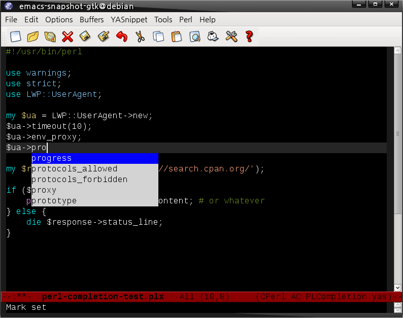 KLDPWiki Emacs Auto Completion Quick Note