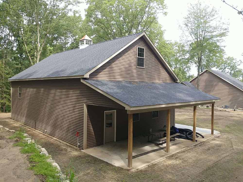 Kalamazoo, MI Klean Gutter Installed During Gutter Replacement Klean