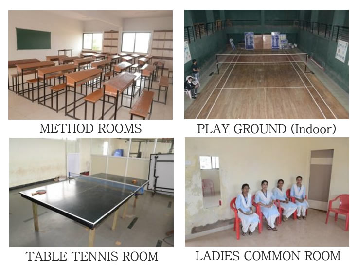 FACILITIES K.L.E. B.E.d College, Belagavi.