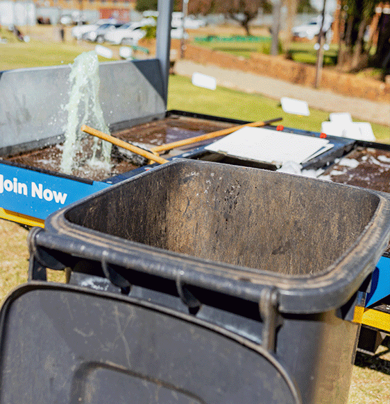 We offer ecofriendly bin cleaning How it works