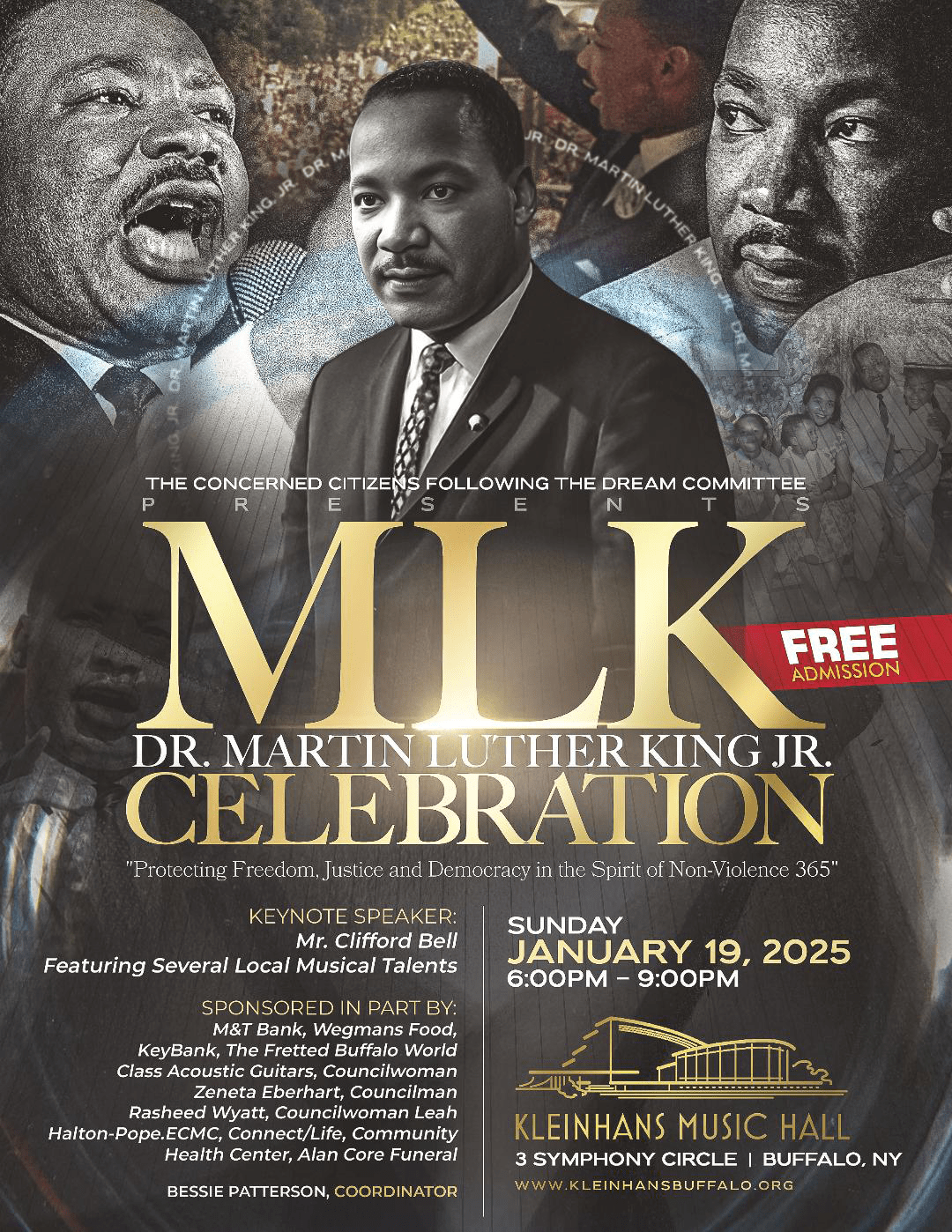Dr. Martin Luther King Jr. Celebration 2025 Kleinhans Music Hall