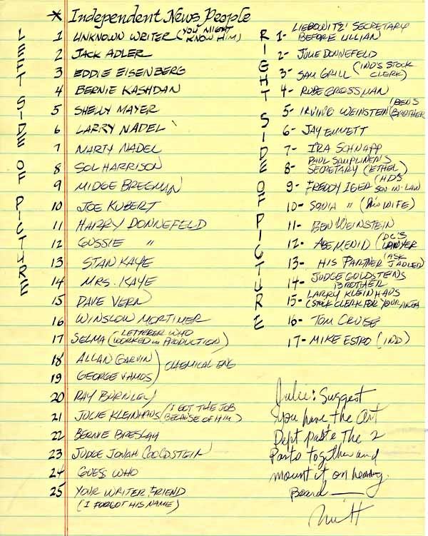 DC COMICS' 1945 CHRISTMAS PARTY Todd's Blog