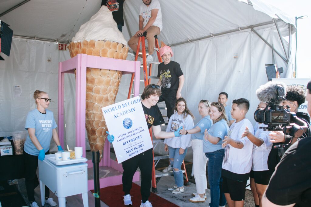 World Record Ice Cream Cone KLEM 1410