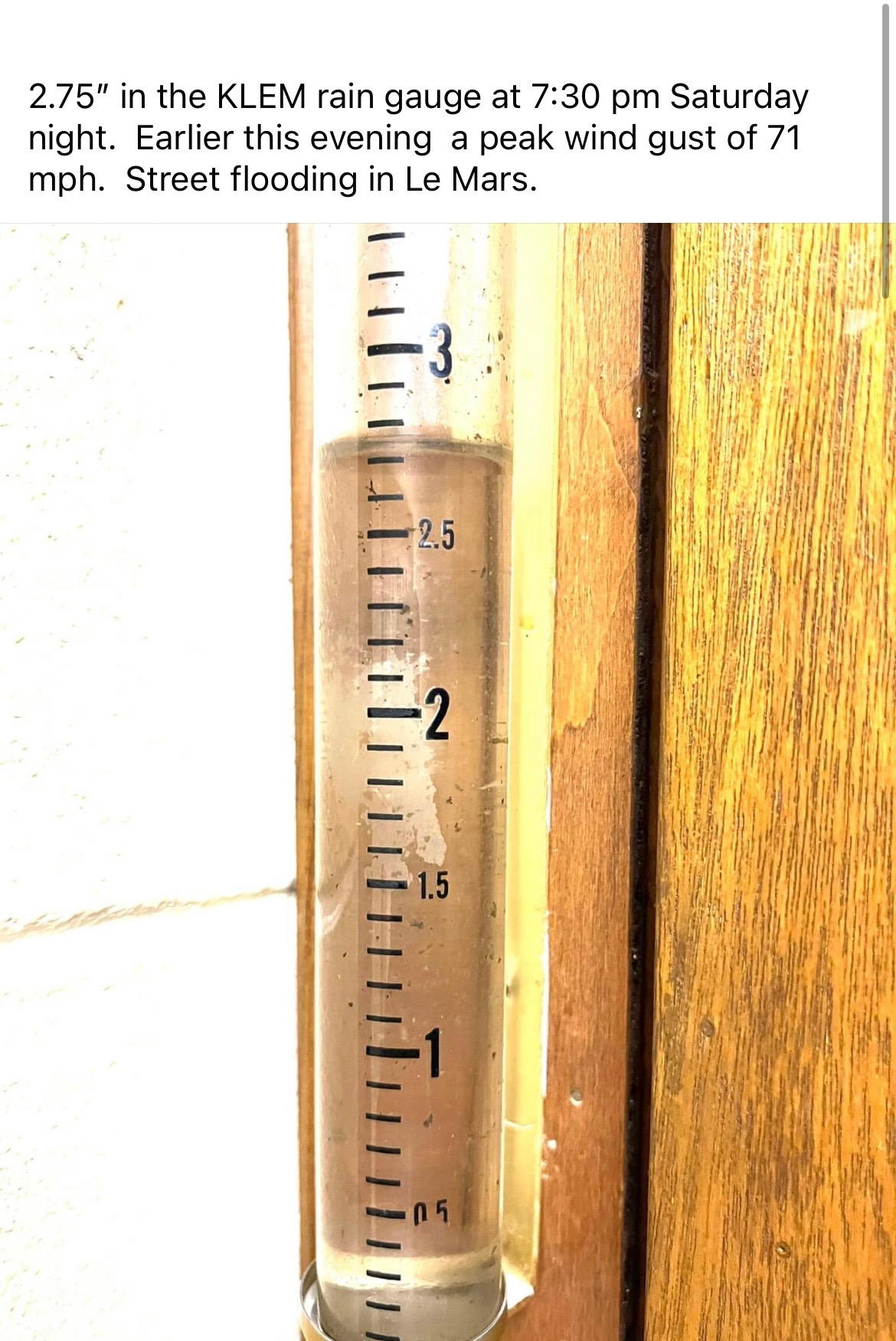 Saturday Severe Weather KLEM 1410