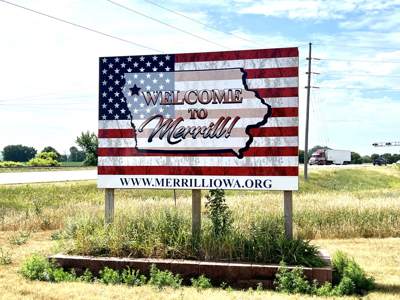 Merrill Sign KLEM 1410