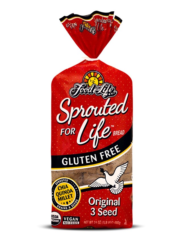 Sprouted Bread Gluten Free (FROZEN) Klesick's
