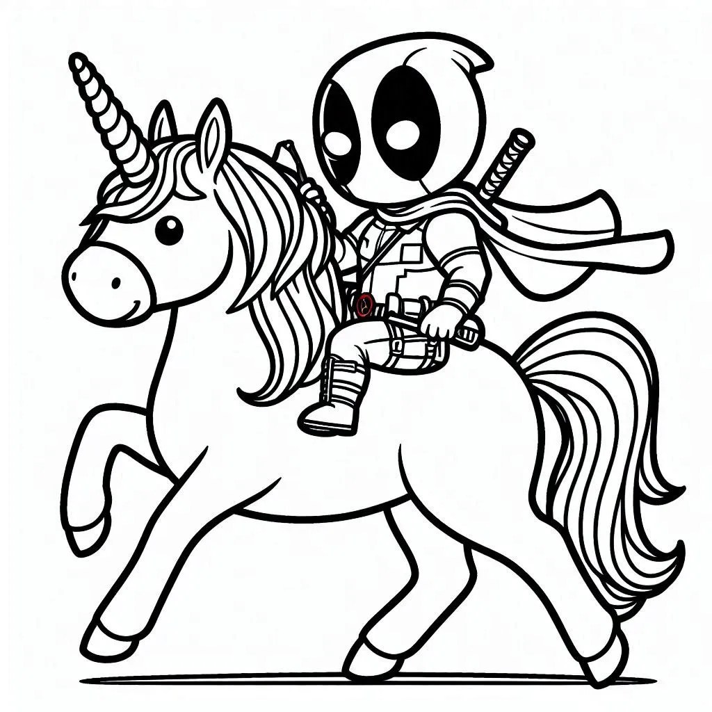 30+ Deadpool coloring pages unique (Free Printables PDF)