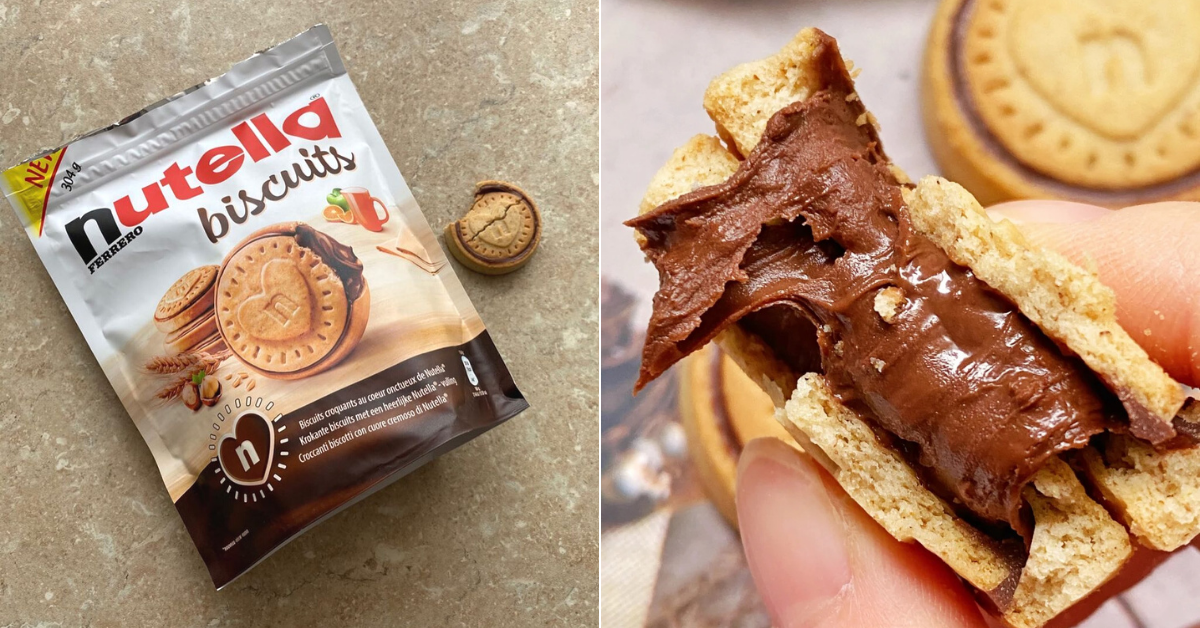 Ferrero Nutella Biscuits Filled With Lots Of Nutella Chocolate Is Now