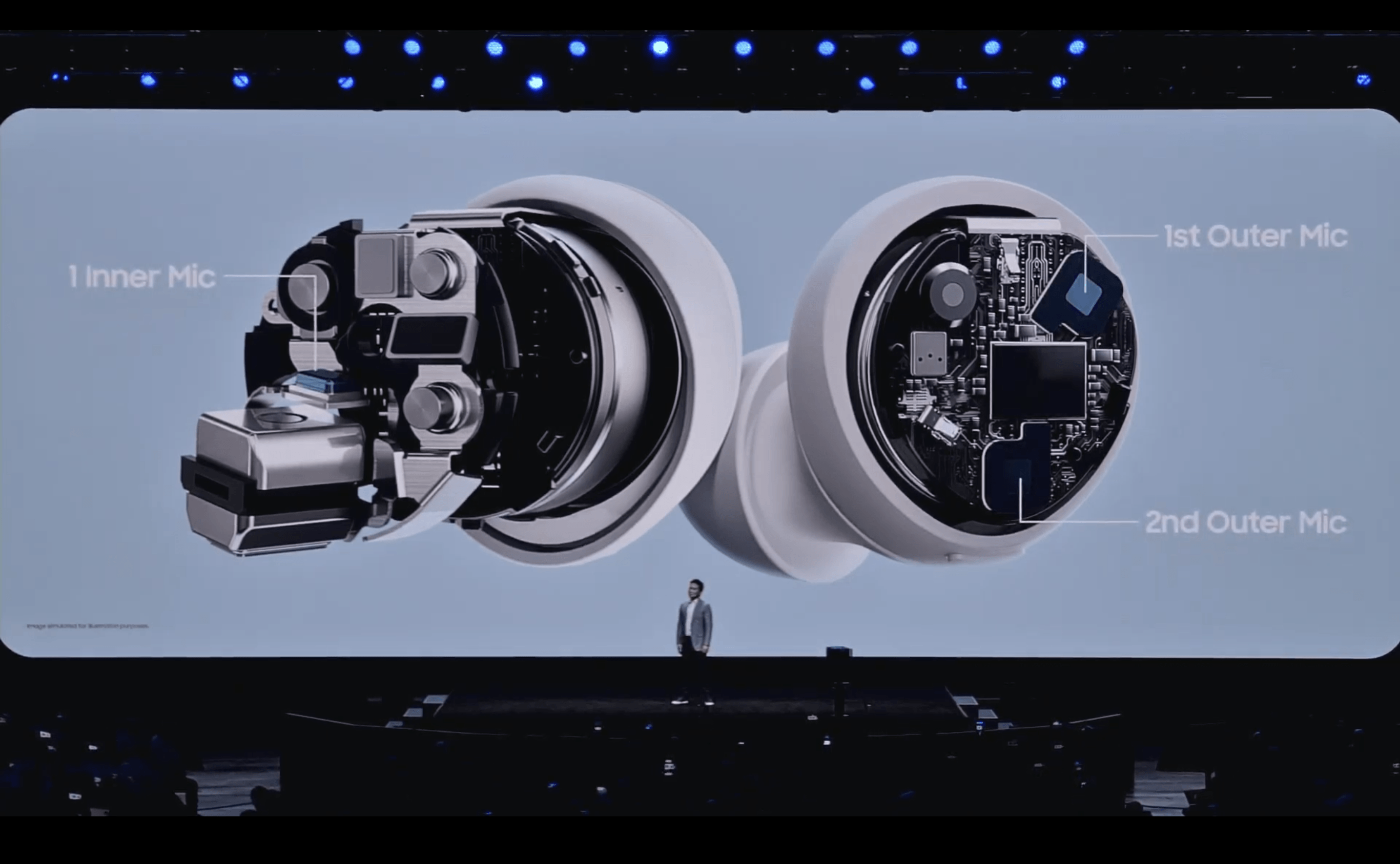 The Samsung Galaxy Buds Plus' battery life is double that of the