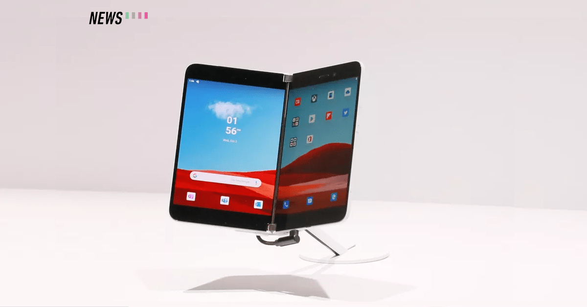 Microsoft Surface Duo foldable smartphone now on sale for