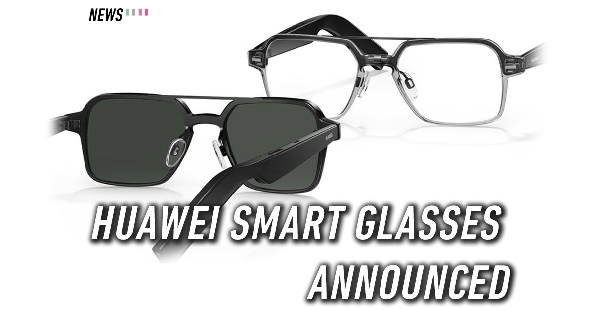 Huawei Smart Glasses released Has an IPX4 water resistance, wear