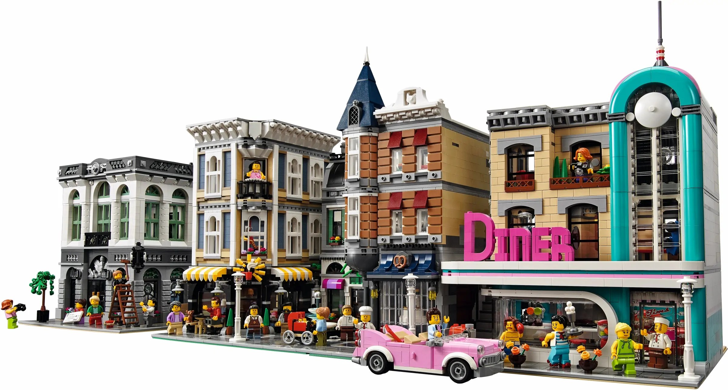 10260 LEGO® Creator Downtown Diner / Amerikanisches Diner Klickbricks