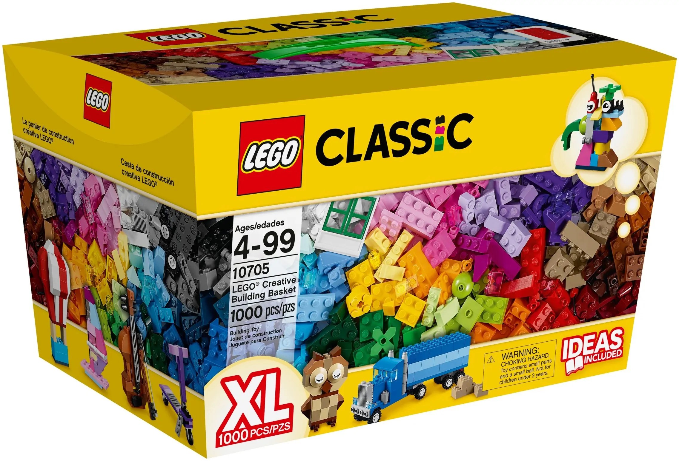 10705 LEGO® Creative Building Basket / Große Starterbox Klickbricks