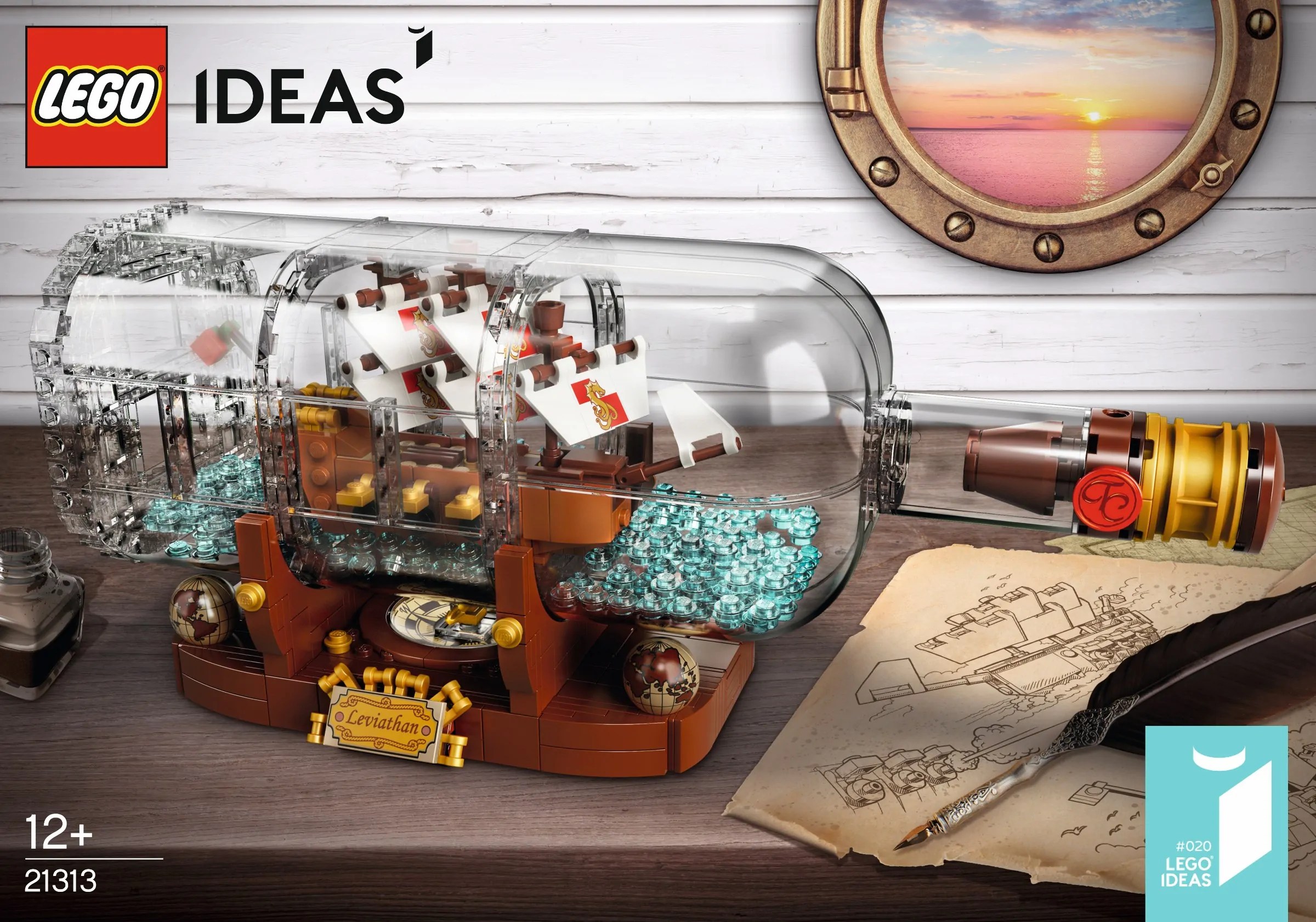 21313 LEGO® IDEAS Ship in a Bottle / Schiff in der Flasche Klickbricks