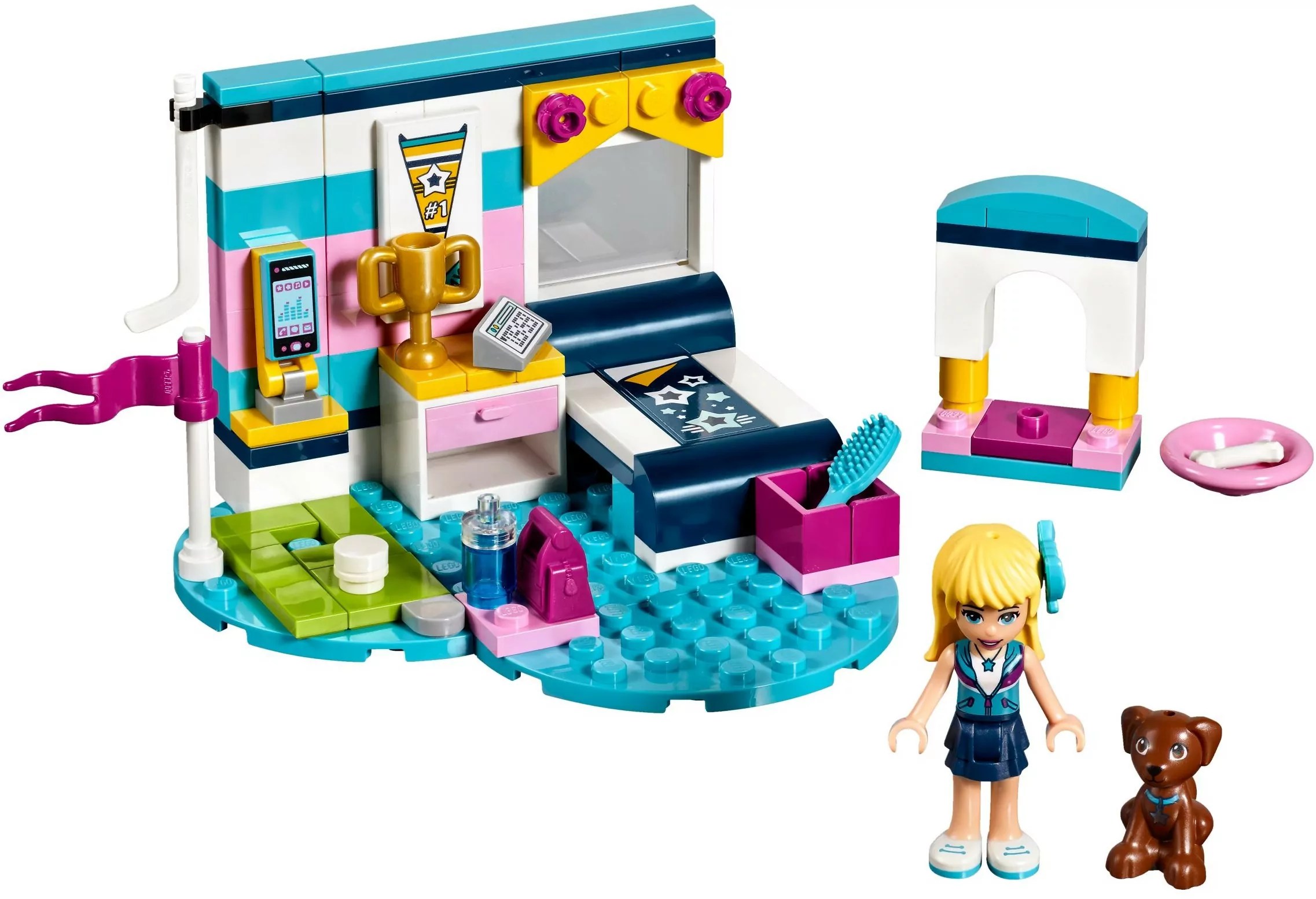 41328 LEGO® Friends Stephanie’s Bedroom / Stephanies Zimmer Klickbricks