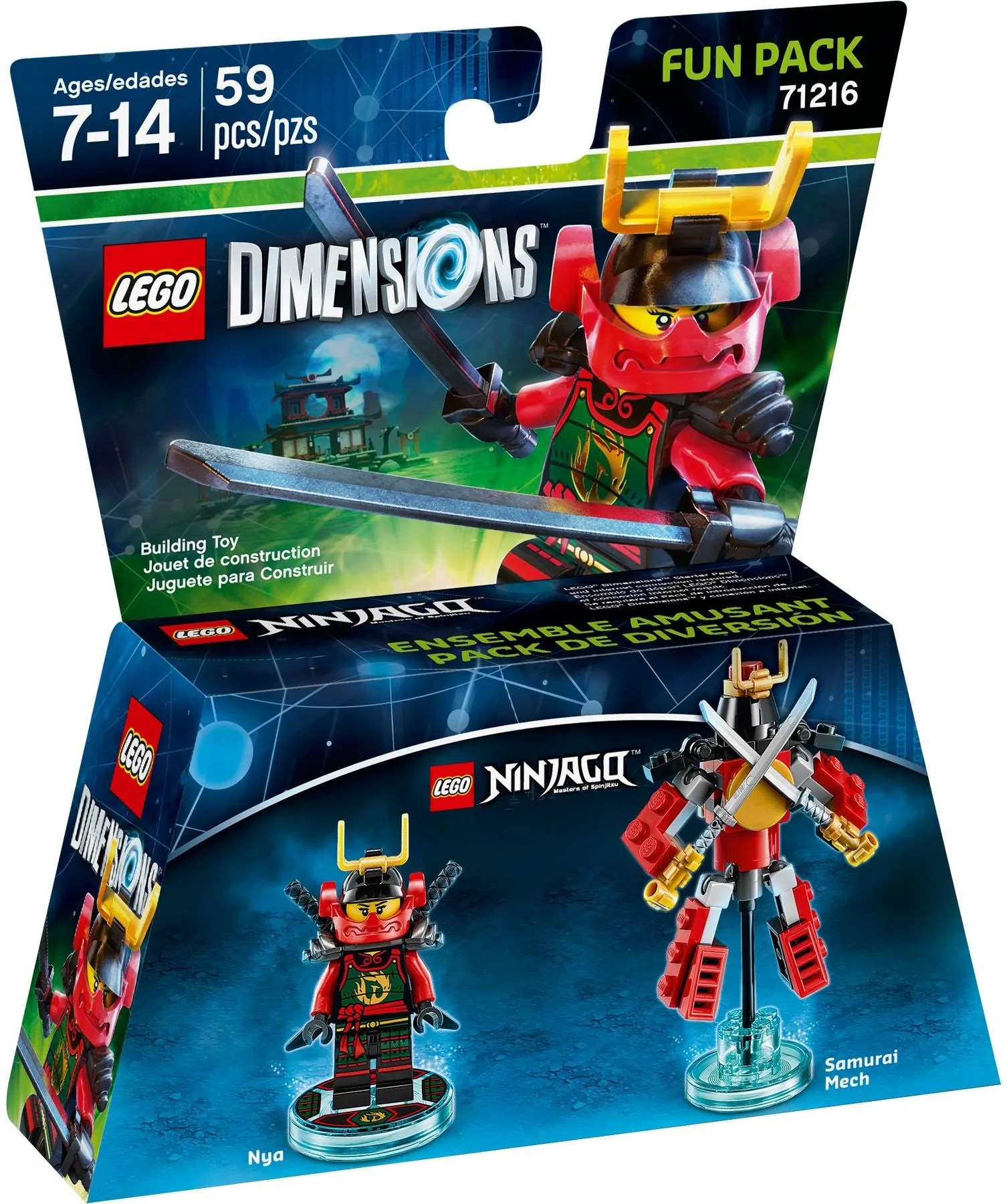 71216 Lego® Dimensions Ninjago Nya Klickbricks