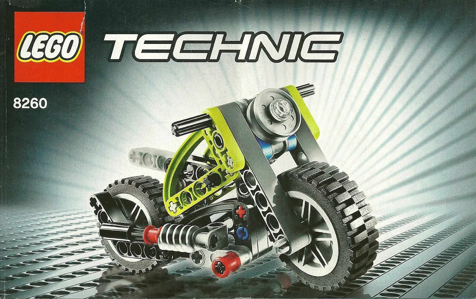 8260 LEGO® Technic Bauanleitung Traktor / Motorrad Klickbricks