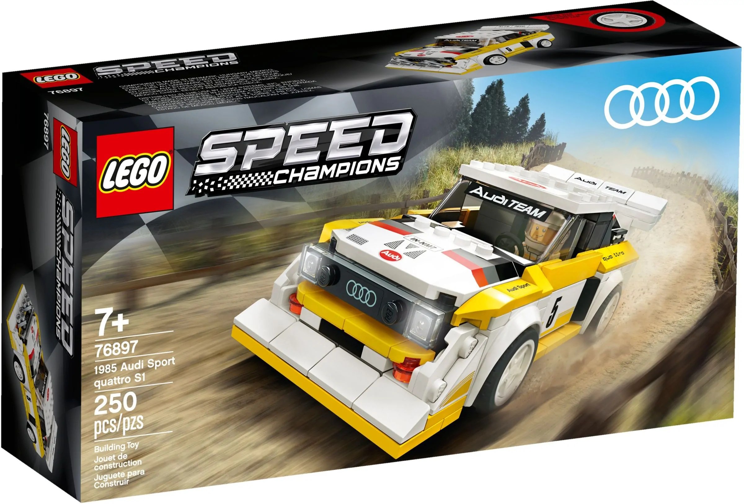 76897 LEGO® Speed Champions 1985 Audi Sport quattro S1 Klickbricks