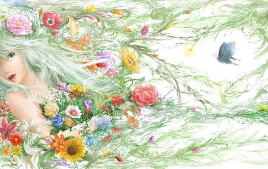 картинки с женщинами красивые нарисованные