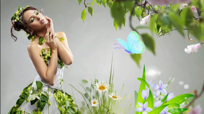 картинки с женщинами красивые нарисованные