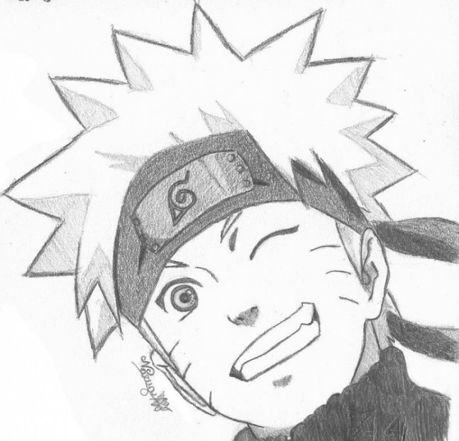 картинки наруто рисовать