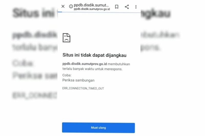 Aplikasi Error, Pengumuman Ppdb Di Sumut Bermasalah - Kliksumut.com