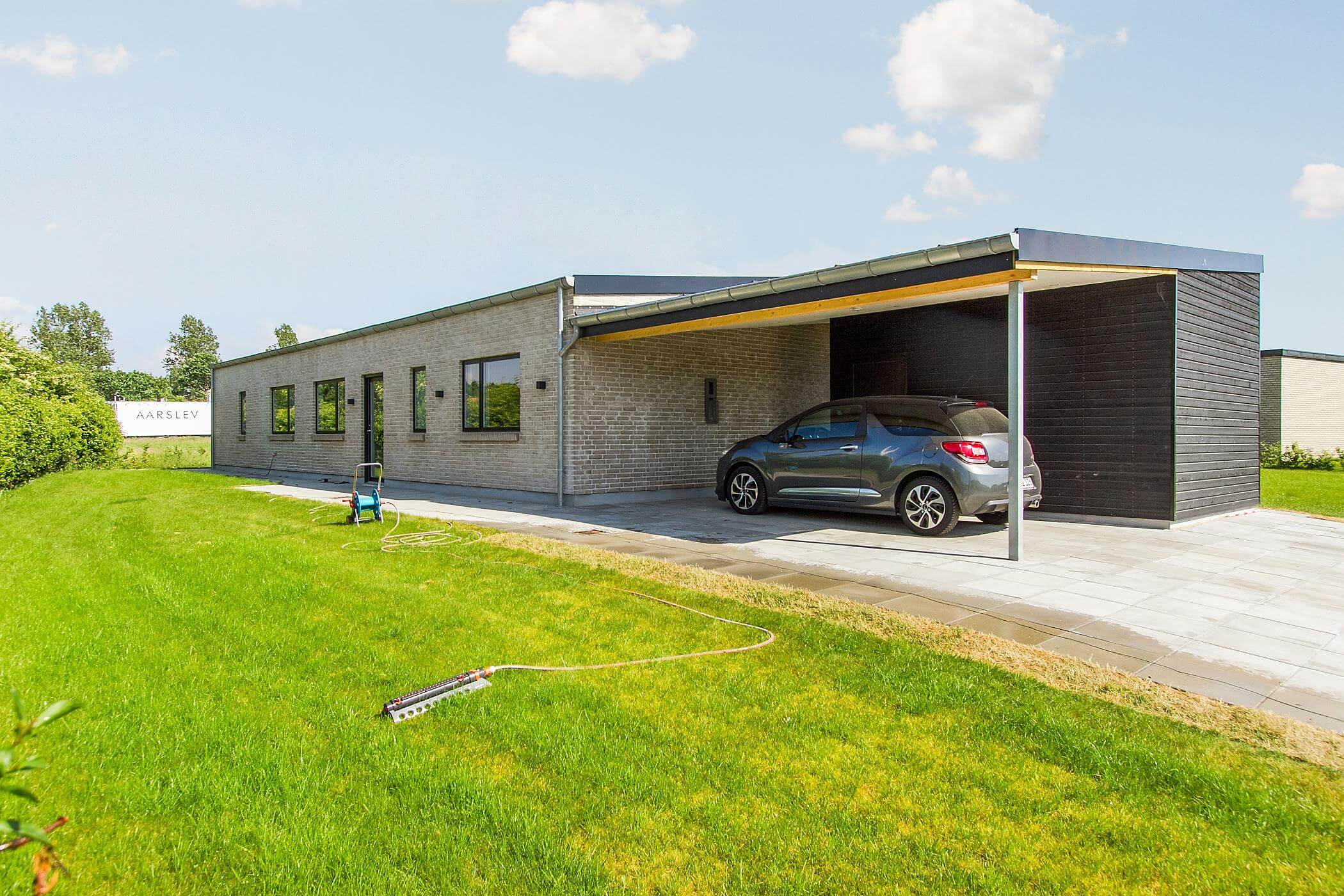 Få inspiration til din carport eller garage byg med Klimahuse