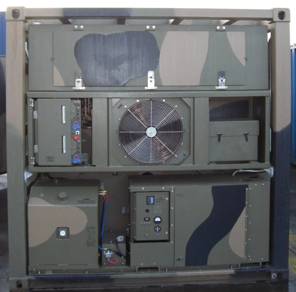 20 Foot Military Refrigerated Unit Klinge Corporation