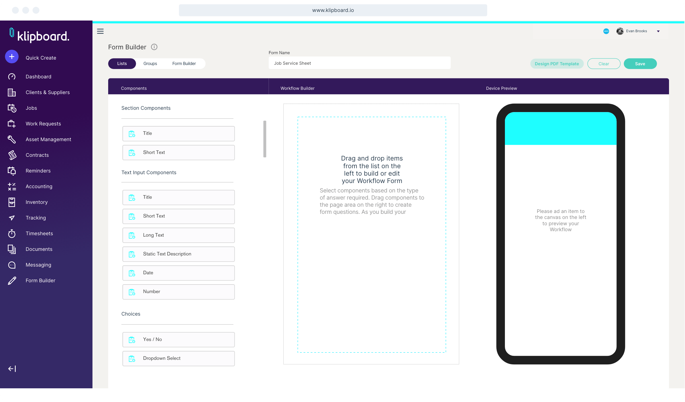 Klipboard vs Jobber Klipboard Field Service Management Software