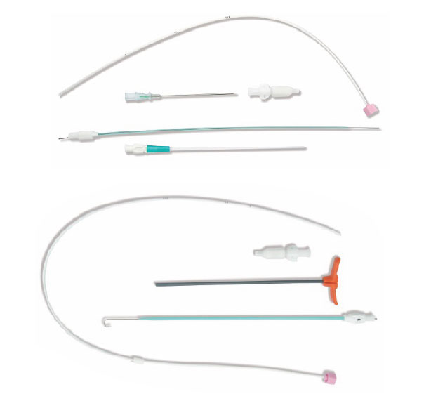 Long term central venous catheter Single lumen catheter with detachable hub KLK Agents