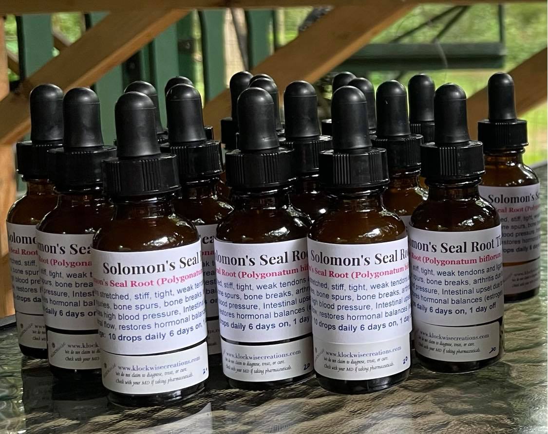 Solomons Seal Root Tincture KlockWise Creations