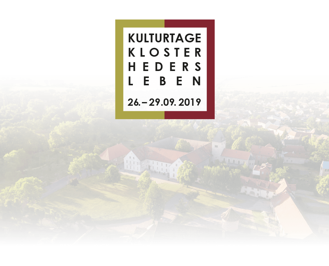 Kulturtage 2019 Kloster Hedersleben