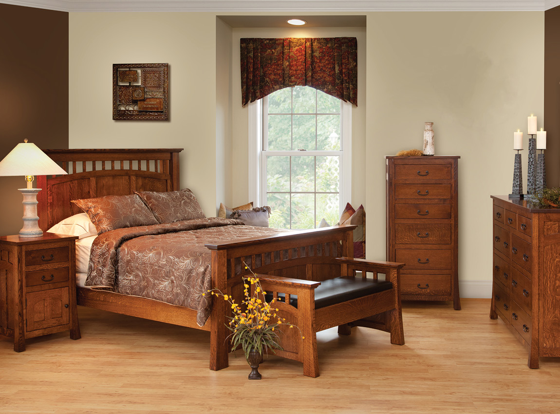 Custom Solid Wood Bedroom Suites and Sets For Sale in CT
