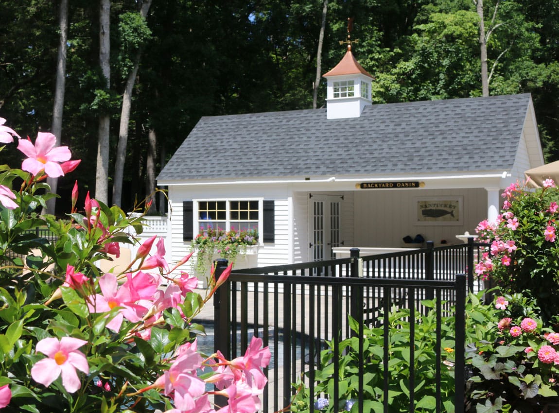 12' x 24' Cape Pool House Bar Kloter Farms